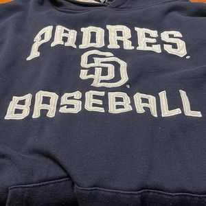 MLB Hoodie. San Diego Padres. Like new. Worn few times